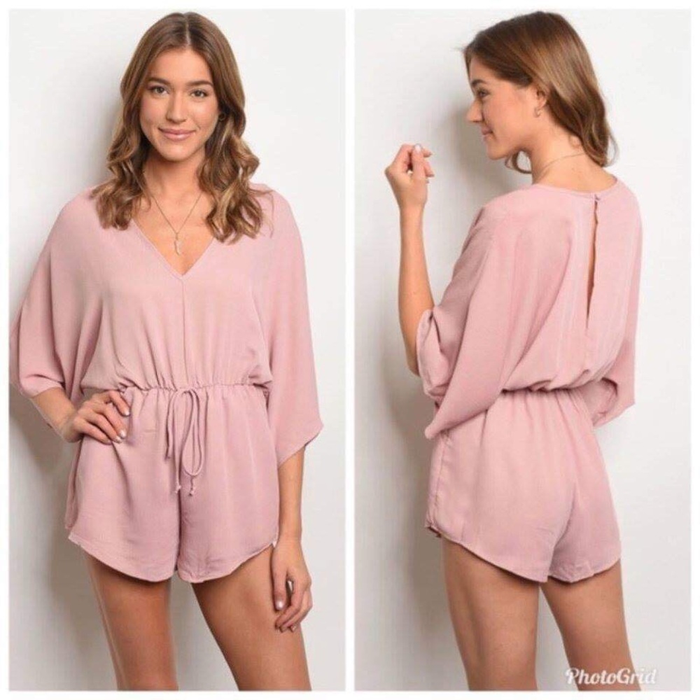 Mauve Romper
